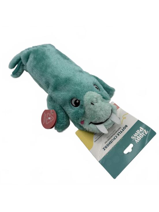Other - ZippyPaws Crusherz Replaceable Plastic Squeaker Bottle Dog Toy Walrus Zippy Paws